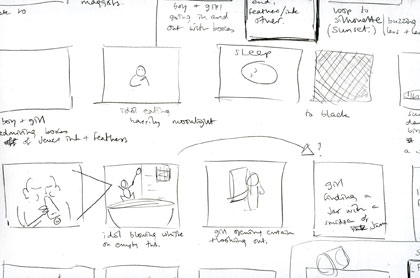 Sketchbook detail

