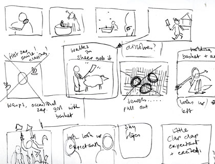 Sketchbook detail

