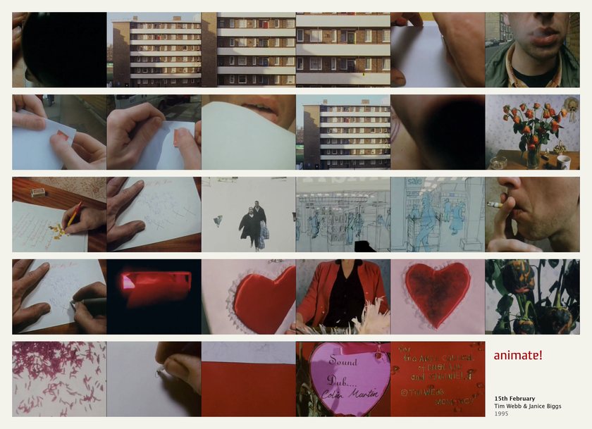15th February: 29 frames from the film, in order