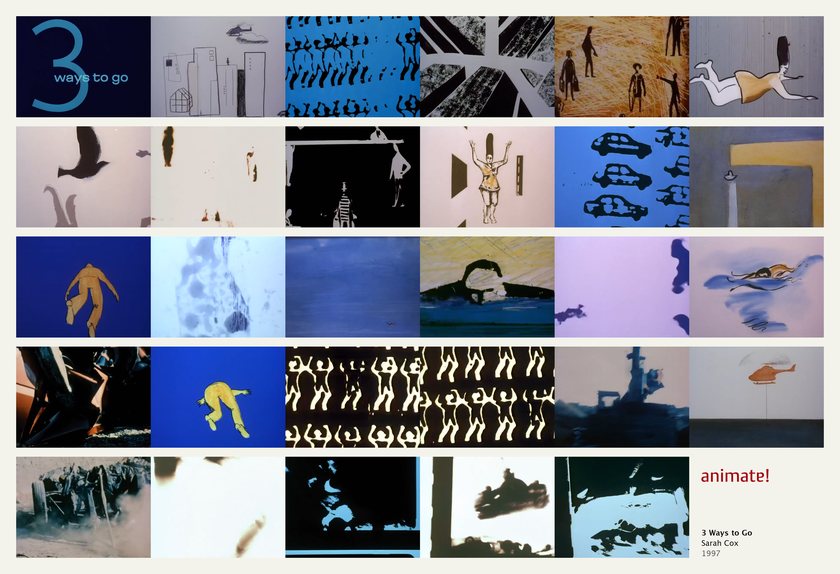 3 Ways to Go: 29 frames from the film, in order