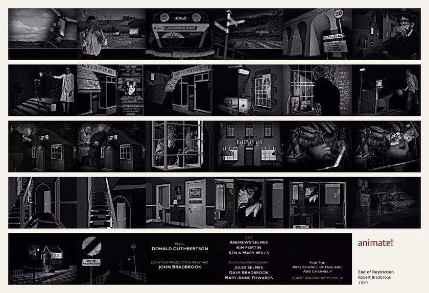 End of Restriction: 29 frames from the film, in order