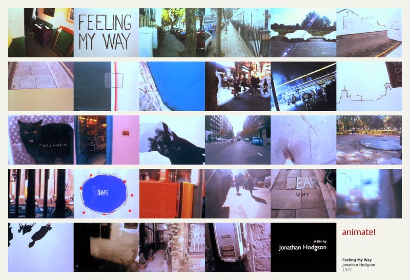 Feeling My Way: 29 frames from the film, in order