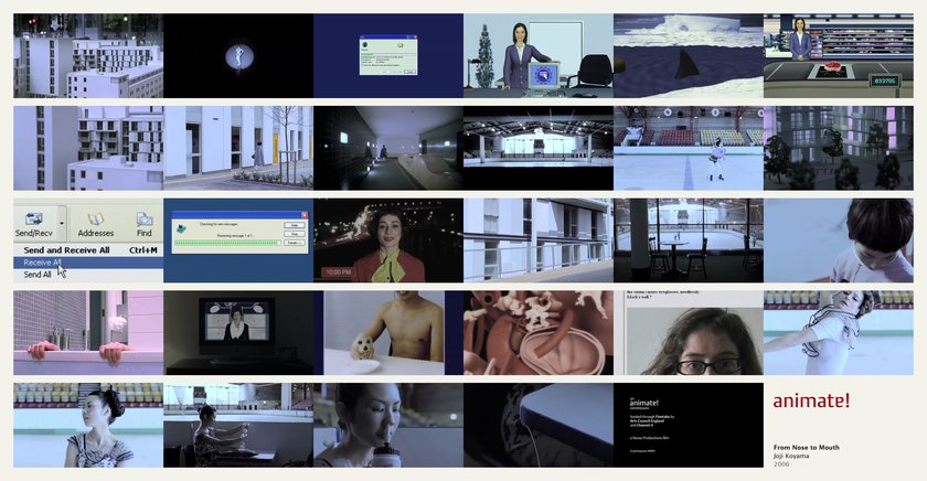 From Nose to Mouth: 29 frames from the film, in order