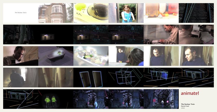 The Nuclear Train: 29 frames from the film, in order