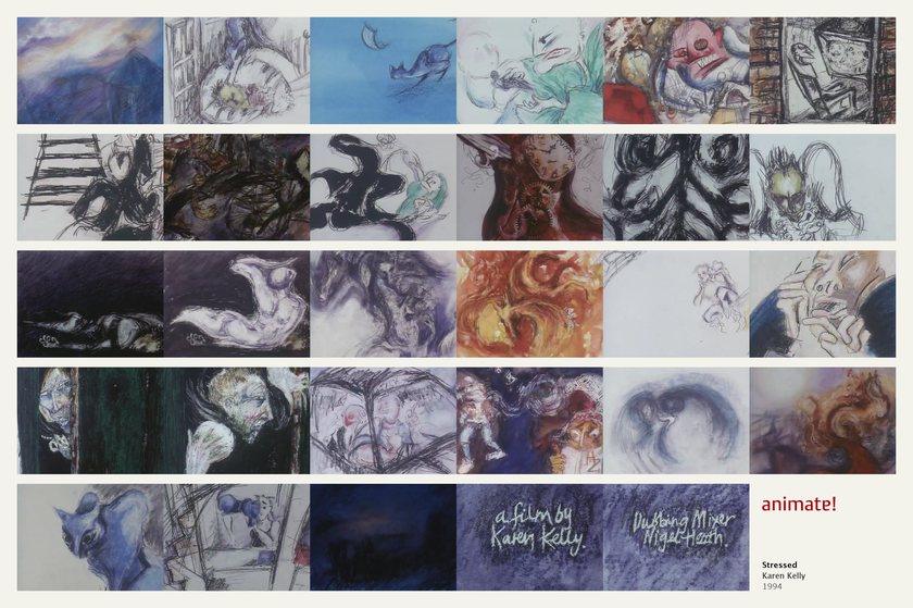 Stressed: 29 frames from the film, in order