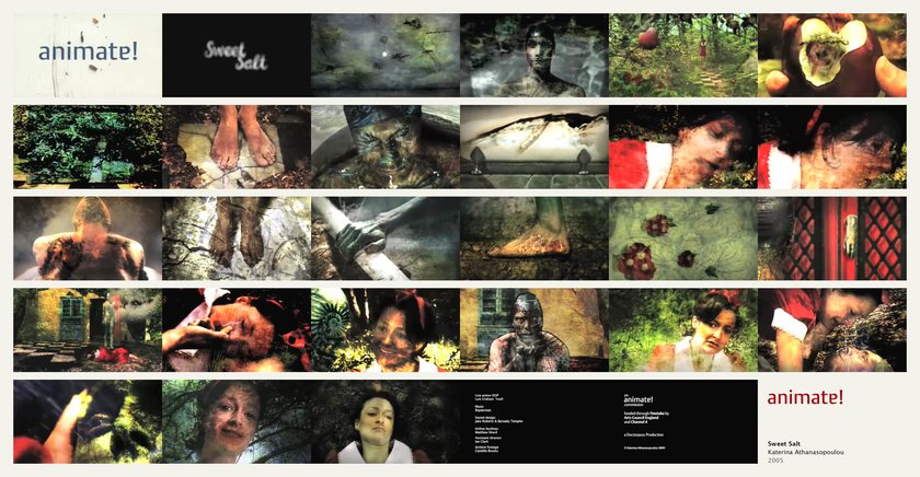 Sweet Salt: 29 frames from the film, in order