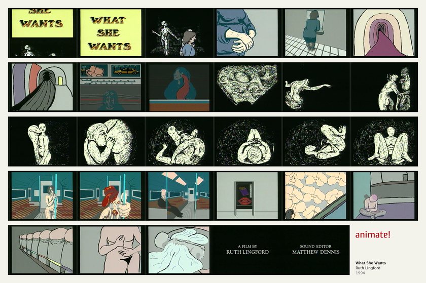 What She Wants: 29 frames from the film, in order