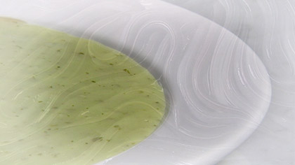 film still: “Remember. Vinegar is unavoidable.  Without it there is nothing.” 

