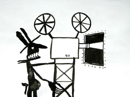 film still: 
*Outrage*
