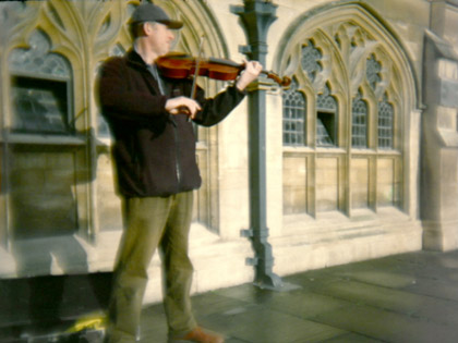 film still: busker

