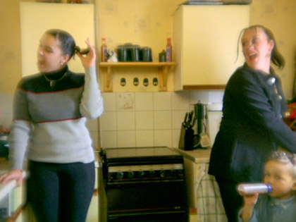 film still: argument

