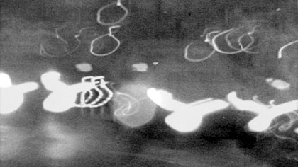 film still: Rush hour traffic, Warsaw


