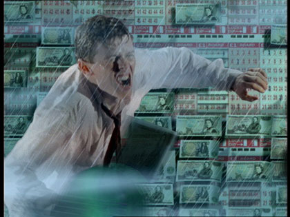 film still: The spiral of credit collapses.

