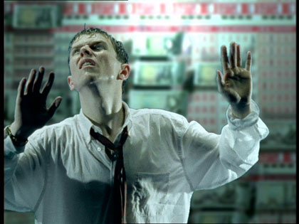 film still: There’s no way back now, the good times are behind us.

