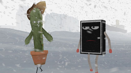 film still: 
*Revenge Is Cold*
