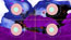 Multiple fertilisation – layers of eggs, sperm and splodgy purple painting.

