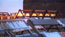 Dexion glow: This image was taken about twenty minutes after sunrise, when the light of the sun is at its most acute angle. The strength and direction of the warm light has really pushed &amp; emphasized the residual colours of the old &amp; not so old metal construction.

