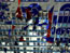 Even old sixties office blocks get the red, white and blue treatment.


